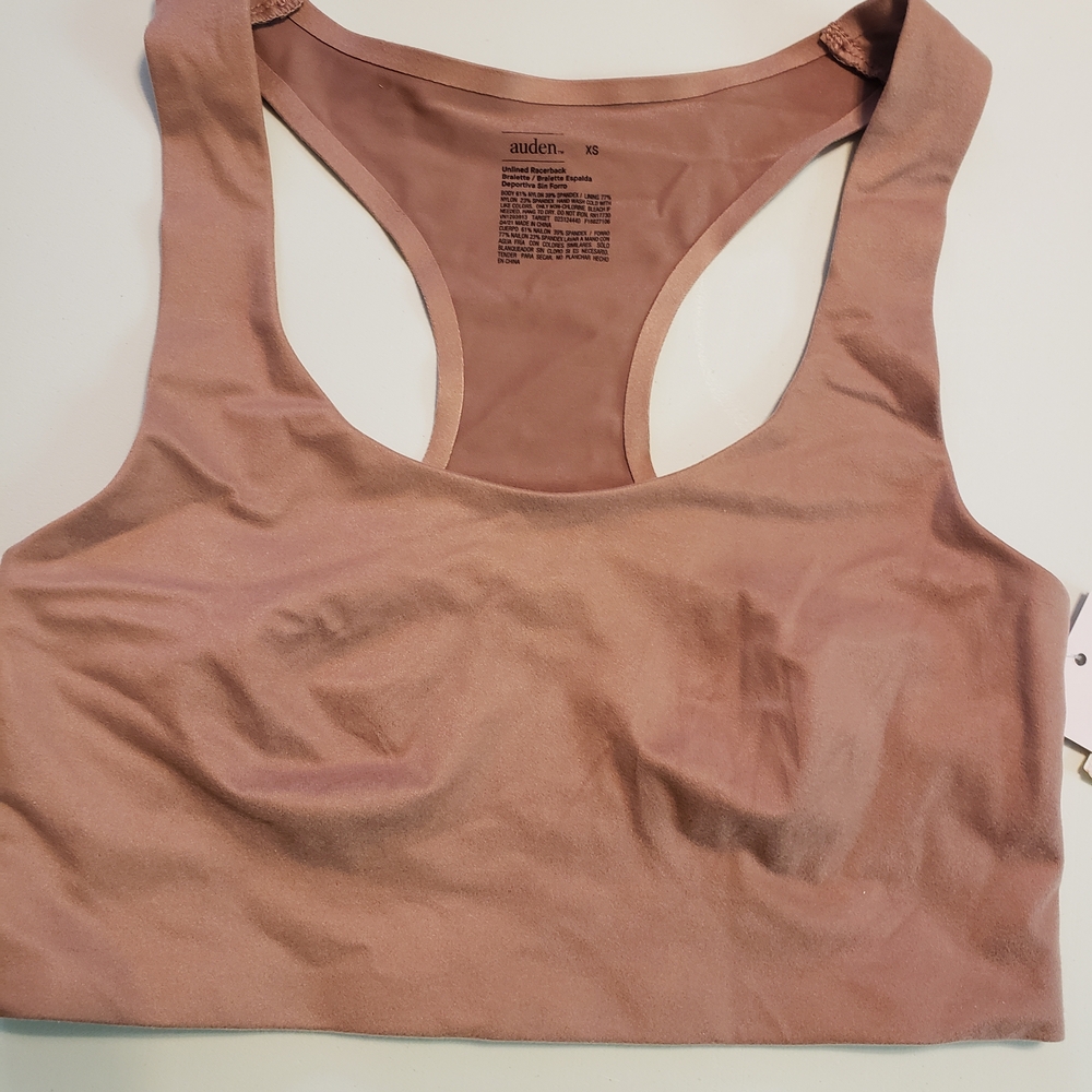 Auden Women's Mauve Racerback Bra